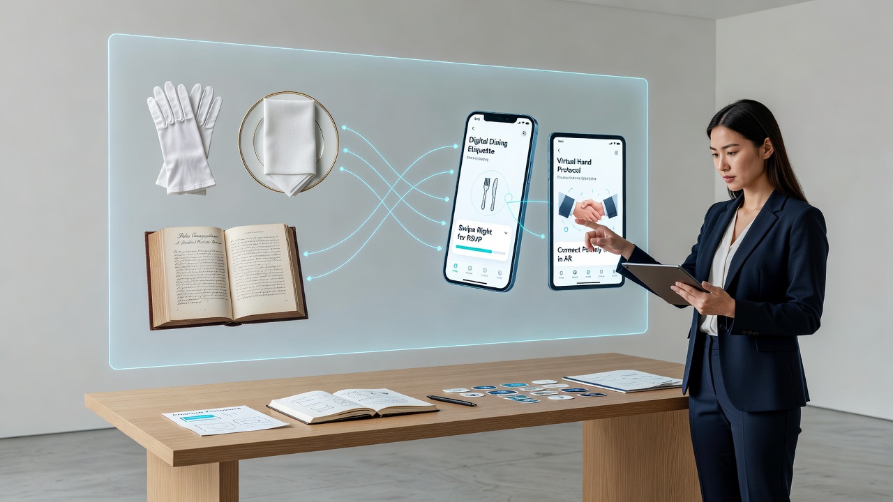 Schermafbeelding van een kaartspelapp met interface-elementen die etiquette afdwingen zoals timers en respectvolle chatopties